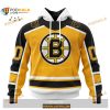 Custom NHL Boston Bruins Reverse Retro Redesign Shirt Hoodie 3D