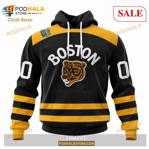 Custom NHL Boston Bruins Winter Classic 2023 Shirt Hoodie 3D