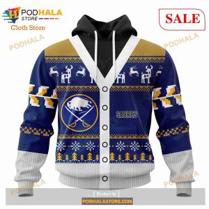 Custom NHL Buffalo Sabres Chrismas Season Shirt Hoodie 3D