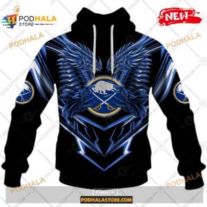 Custom NHL Buffalo Sabres Dragon Design Shirt Hoodie 3D