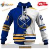 Custom NHL Buffalo Sabres Mix Color Jersey 2023 Shirt Hoodie 3D