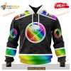 Custom NHL Buffalo Sabres Pride Gradient Color Design Hockey Shirt Hoodie 3D