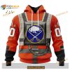 Custom NHL Buffalo Sabres Star Wars Rebel Pilot Design Shirt Hoodie 3D