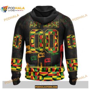 Custom NHL Calgary Flames Celebrate Black History Month Shirt Hoodie 3D