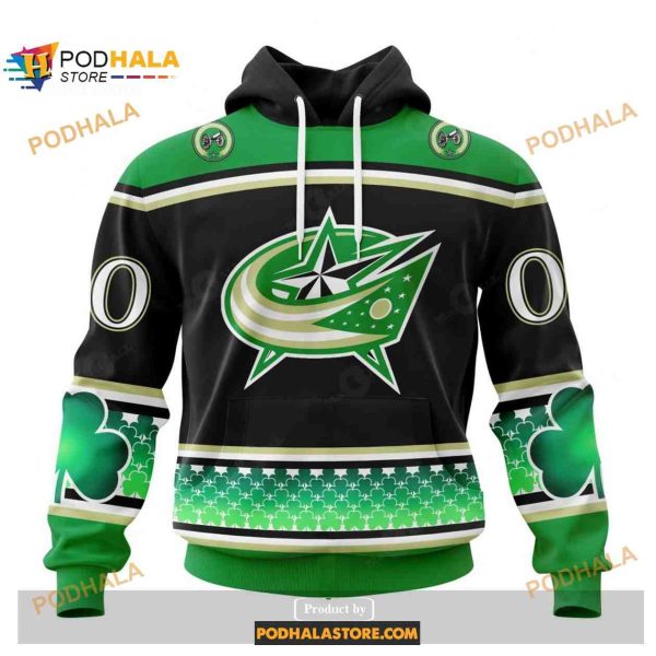 Custom NHL Chicago BlackHawks Unisex Kits Hockey Patricks Day Shirt Hoodie 3D