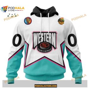 Custom NHL Chicago Blackhawks All-Star Western Conference 2023 Shirt Hoodie 3D