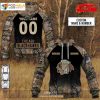 Custom NHL Chicago Blackhawks Hunting Camouflage Design Hoodie Sweatshirt Shirt 3D