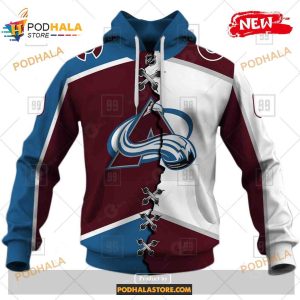 Custom NHL Colorado Avalanche Mix Color Jersey 2023 Shirt Hoodie 3D