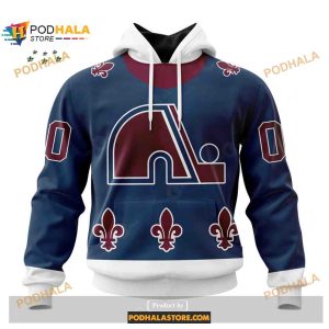 Custom NHL Colorado Avalanche Reverse Retro Redesign Shirt Hoodie 3D