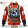 Custom NHL Colorado Avalanche Star Wars Rebel Pilot Design Shirt Hoodie 3D