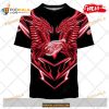 Custom NHL Detroit Red Wings Dragon Design Shirt Hoodie 3D