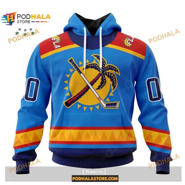 Custom NHL Florida Panthers Reverse Retro Redesign Shirt Hoodie 3D