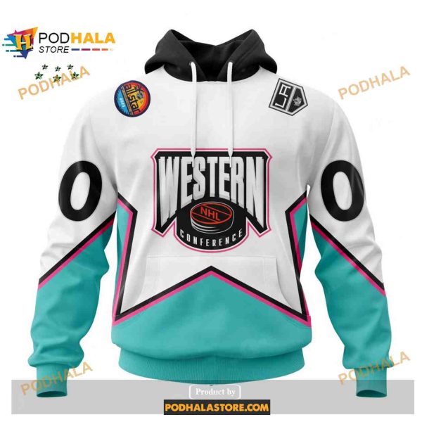 Custom NHL Los Angeles Kings All-Star Western Conference 2023 Shirt Hoodie 3D