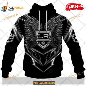 Custom NHL Los Angeles Kings Dragon Design Shirt Hoodie 3D