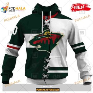 Custom NHL Minnesota Wild Mix Color Jersey 2023 Shirt Hoodie 3D