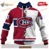 Custom NHL Montreal Canadiens Mix Color Jersey 2023 Shirt Hoodie 3D