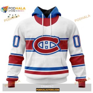 Custom NHL Montreal Canadiens Reverse Retro Redesign Shirt Hoodie 3D