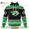 Custom NHL Nashville Predators Hockey Patricks Day Shirt Hoodie 3D