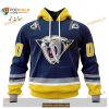 Custom NHL Nashville Predators Reverse Retro Redesign Shirt Hoodie 3D