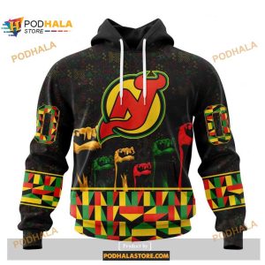 Custom NHL New Jersey Devils Celebrate Black History Month Shirt Hoodie 3D