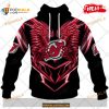 Custom NHL New Jersey Devils Dragon Design Shirt Hoodie 3D