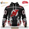 Custom NHL New Jersey Devils Star Wars Black Design Shirt Hoodie 3D