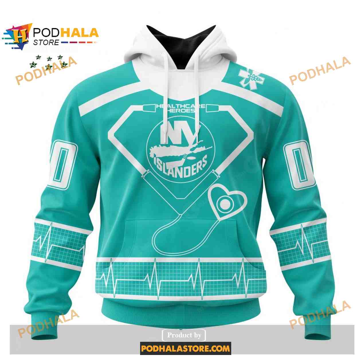 Custom NHL New York Islanders Honoring Healthcare Heroes Shirt Hoodie 3D Custom NHL New York Islanders Honoring Healthcare Heroes Shirt Hoodie 3D