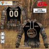 Custom NHL New York Islanders Hunting Camouflage Design Hoodie Sweatshirt Shirt 3D