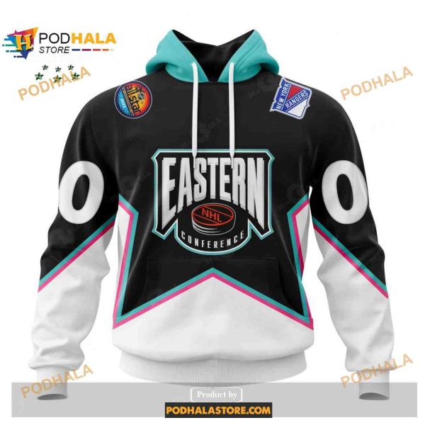 Custom NHL New York Rangers All-Star Eastern Conference 2023 Shirt Hoodie 3D