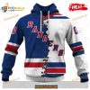 Custom NHL New York Rangers Mix Color Jersey 2023 Shirt Hoodie 3D