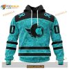 Custom NHL Ottawa Senators Fight Ovarian Cancer Shirt Hoodie 3D