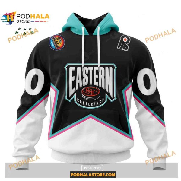 Custom NHL Philadelphia Flyers All-Star Eastern Conference 2023 Shirt Hoodie 3D