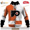 Custom NHL Philadelphia Flyers Mix Color Jersey 2023 Shirt Hoodie 3D