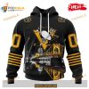 Custom NHL Pittsburgh Penguins City Of The Champions – Steel City Design Shirt Hoodie 3D