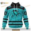 Custom NHL Pittsburgh Penguins Fight Ovarian Cancer Shirt Hoodie 3D