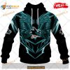 Custom NHL San Jose Sharks Dragon Design Shirt Hoodie 3D