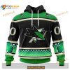 Custom NHL San Jose Sharks Hockey Patricks Day Shirt Hoodie 3D