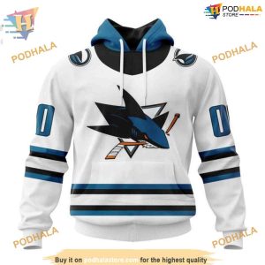 Custom NHL San Jose Sharks Hoodie 3D