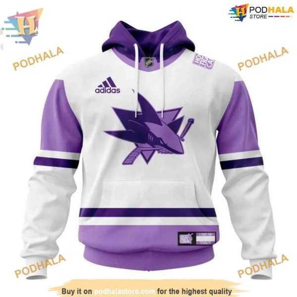 Custom NHL San Jose Sharks Hoodie 3D