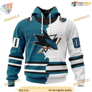 Custom NHL San Jose Sharks Hoodie 3D