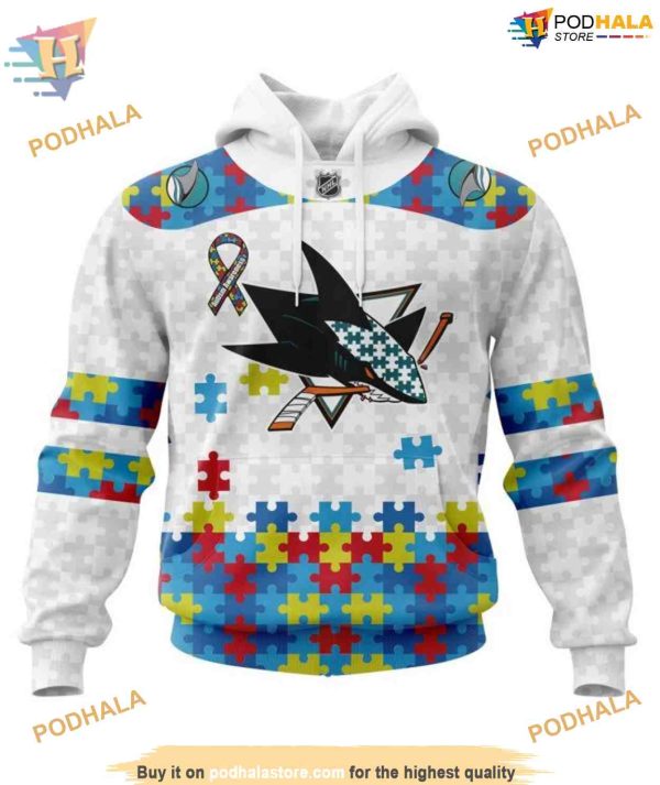 Custom NHL San Jose Sharks Hoodie 3D