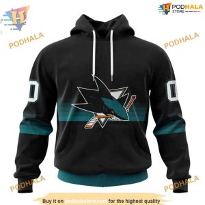 Custom NHL San Jose Sharks Hoodie 3D