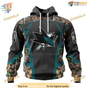 Custom NHL San Jose Sharks Hoodie 3D