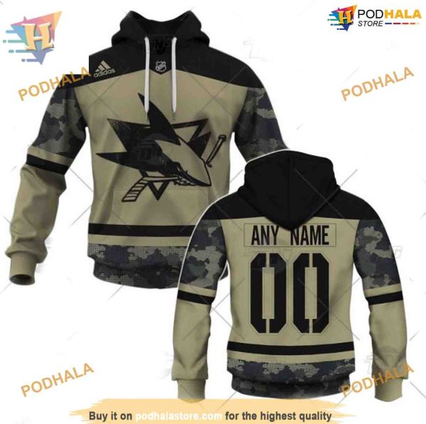 Custom NHL San Jose Sharks Hoodie 3D