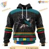 Custom NHL San Jose Sharks Hoodie 3D