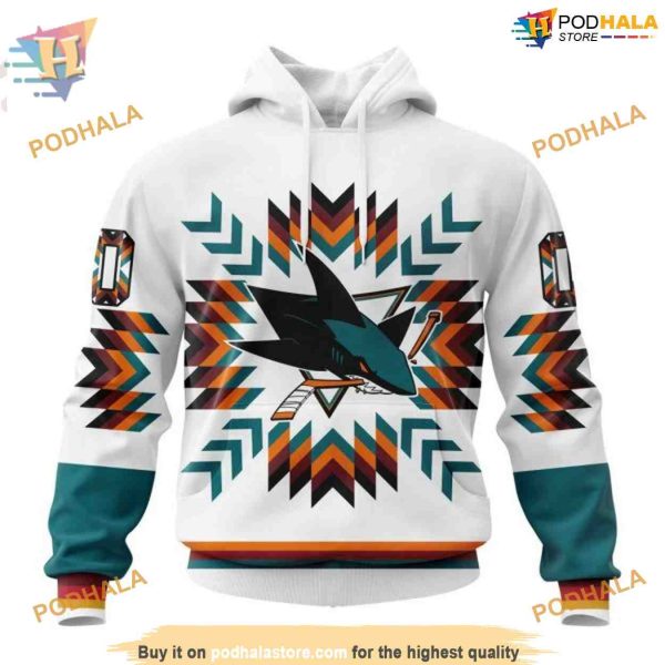 Custom NHL San Jose Sharks Hoodie 3D