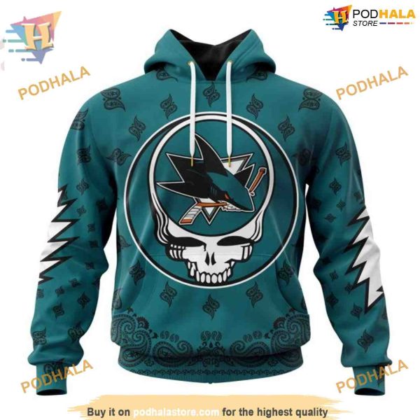 Custom NHL San Jose Sharks Hoodie 3D