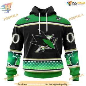 Custom NHL San Jose Sharks Hoodie 3D