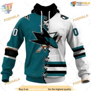 Custom NHL San Jose Sharks Hoodie 3D