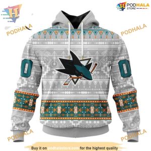 Custom NHL San Jose Sharks Hoodie 3D